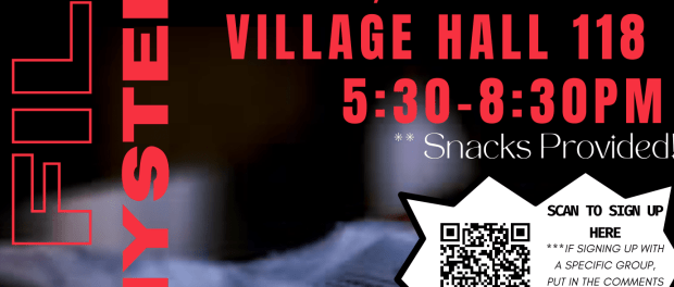 CJ CLUB- Case File Event Flyer '24